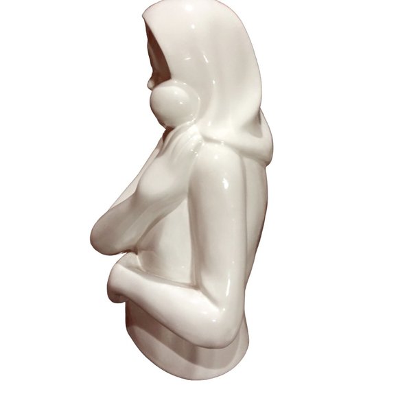 Madonna & Child Figurine, Gift For Her, Mother Child Figurine, Home Decor - Picture 8 of 11